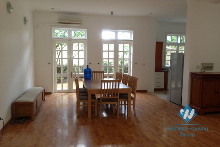Charming villa 2-C5 Ciputra in Westlake area, Tay Ho, Hanoi for rent with 5 bedrooms